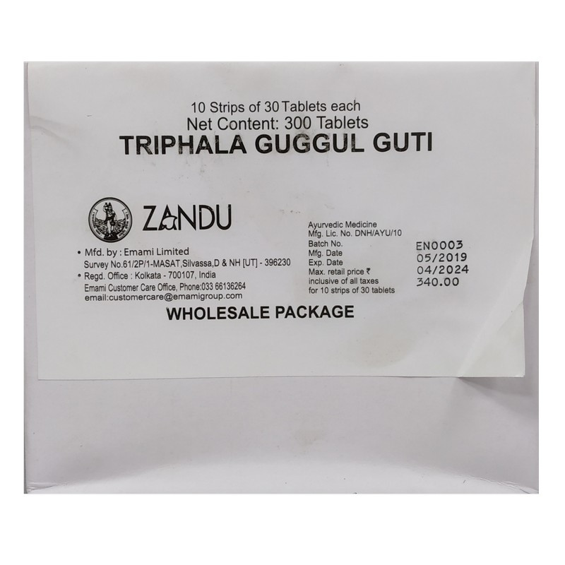 TRIPHALA GUGUL GUTI