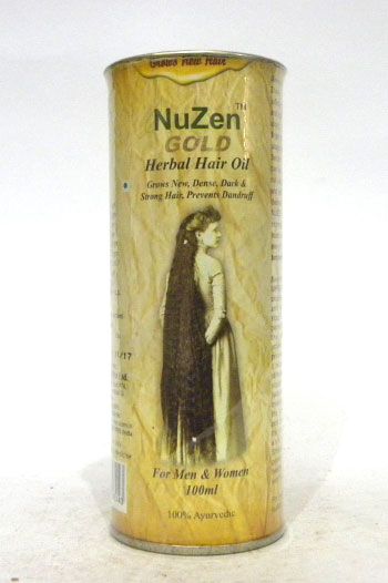 NUZEN GOLD HERBAL HAIR OIL-0