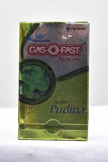 GAS-O-FAST SACHET (ACTIVE PUDINA)