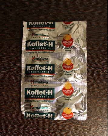 KOFLET S F LOZENGES (ORANGE)