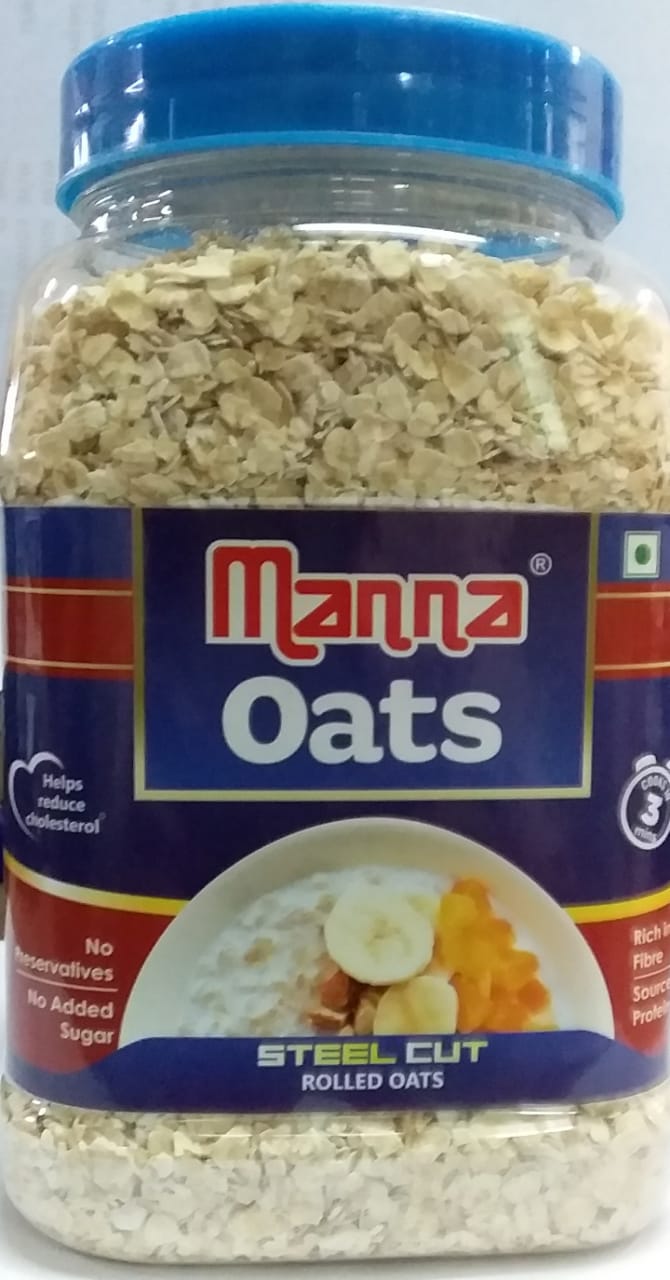 MANNA OATS JAR
