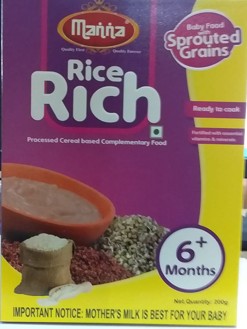 MANNA RICE RICH