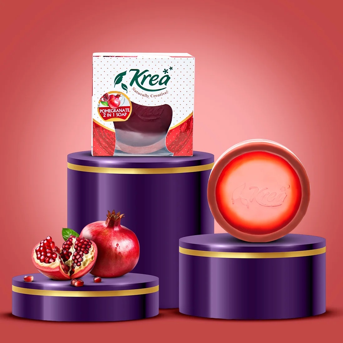 POMEGRANATE 2-1 SOAP