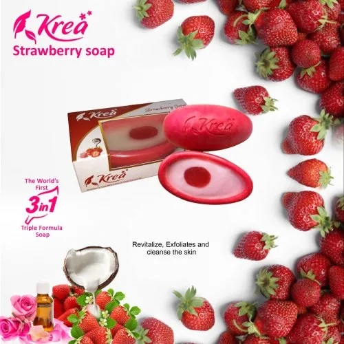 STRAWBERRY 3 IN 1 SOAP