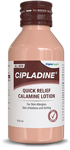 CIPLADINE QUICK RELEIF CALAMINE LOTION