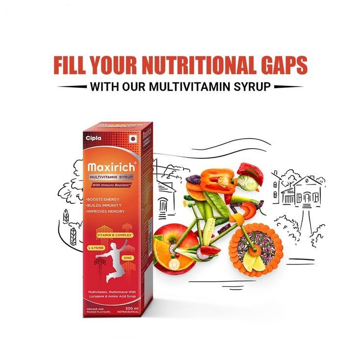 MAXIRICH MULTIVITAMIN SYP